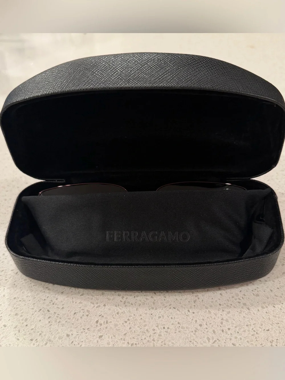 Salvatore Ferragamo Women’s Wine Rimless Sunglasses